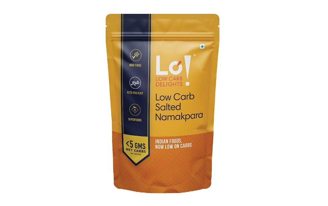 Lo! Low Carb Delights Salted Namakpara-    Pack  192 grams